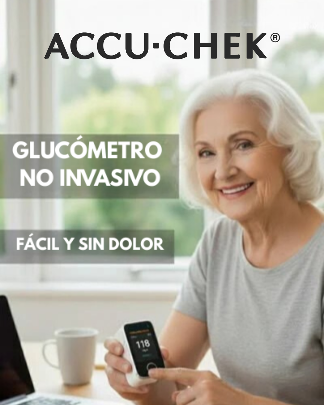 Monitor de glicose sem picada GlucoSmart